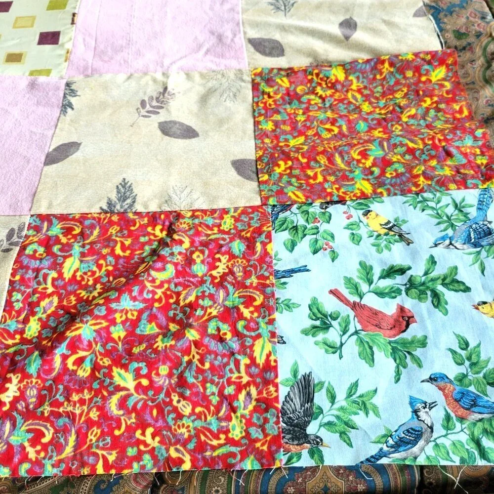 Patchwork Quilt Top 76